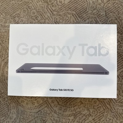 Samsung Galaxy Tab Series Galaxy Tab S10 FE 5G Gray Tablet with S Pen & Box