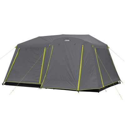 Instant Cabin Tent 9 Person Portable Multi Room Pop Up Full Rainfly CORE Large