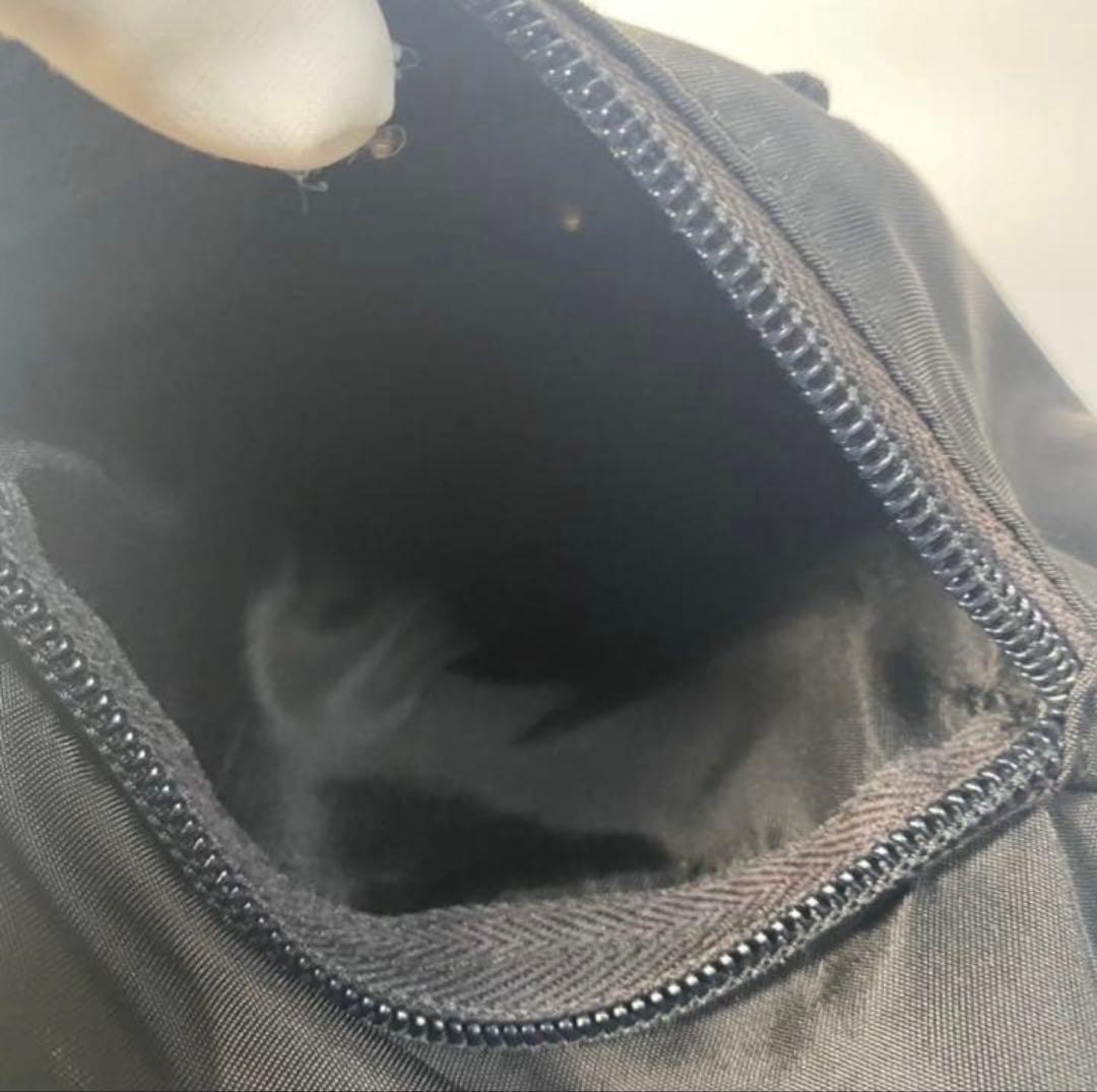 PRADA black nylon shoulder bag sacoche thumbnail 6