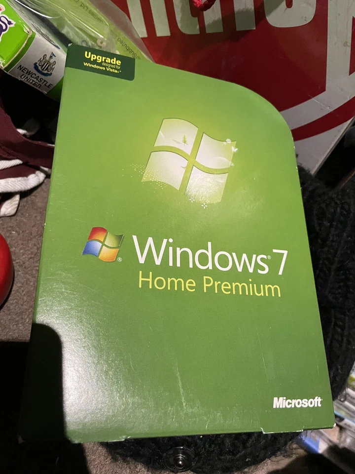 Microsoft Windows 7 Home Premium Retail Edition Genuine Product Key upgrade disc - Image 2 of 2