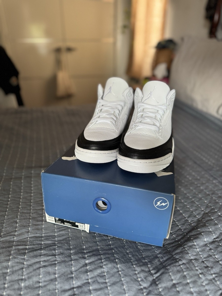 Buy Size 9 - Jordan 3 Retro SP x Fragment Design Mid White online
