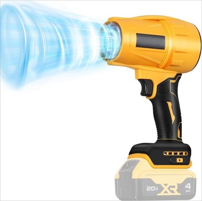 Cordless Air Blower Compatible with DeWalt 20V Battery Brushless Turbo Jet Fan