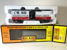 Rail King - Western Maryland Engineering Car #30-79253  O Gauge  -  NEW
