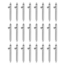 24pcs 14mm Quick Release Spring Bar 1.5mm Diameter Stainless Steel Watch Pins