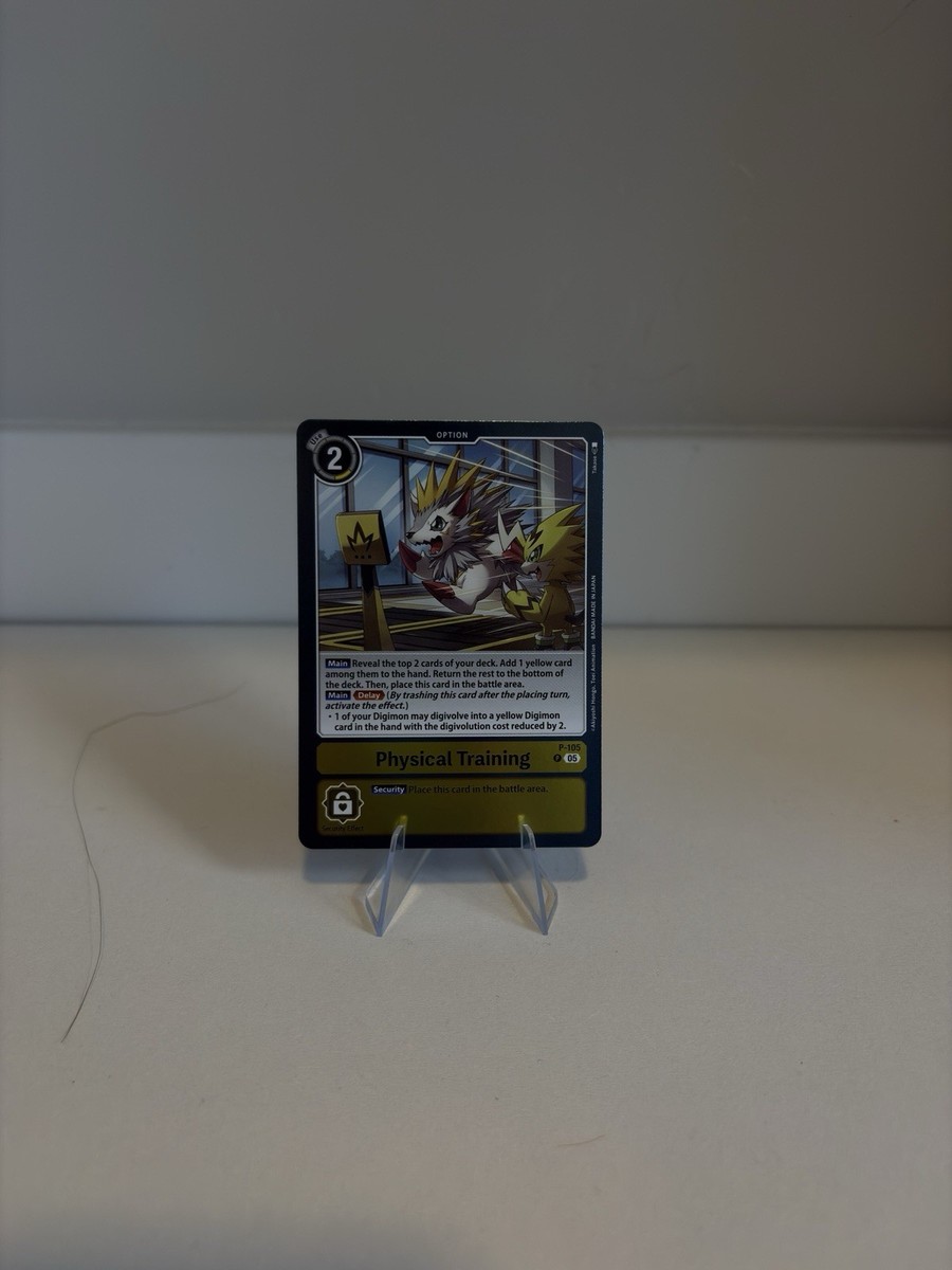 Digimon Tcg Physical Training P-105 P 05 | eBay