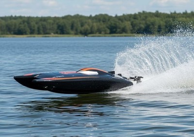 RC 2,4 Ghz. Speedboot SUPER DRAGON TX-3 ferngesteuertes Schiff Boot Rennboot RTR