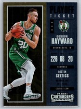 2017-18 Panini Contenders #6 Gordon Hayward Playoff Ticket #/249