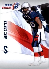 2012 Upper Deck USA Football #2 Alex Carter - FB