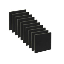 Neoprene Foam Pad - Anti Vibration Pad with Adhesive - Vibration Damper Pads-...