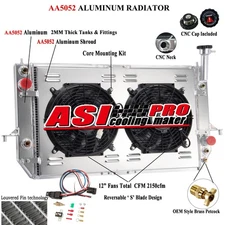 3 Row Radiator Shroud Fan Relay Kits For 96-05 Chevy Astro GMC Safari 4.3L V6 AT