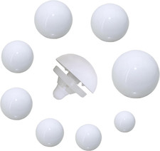 Safety Eyes for Crochet,140Pcs 10mm-24mm Pure Color Plastic Safety Eyes with ...