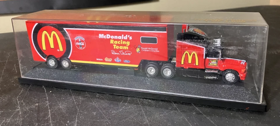 1:64 Racing Champions Premier Bill Elliott NASCAR Ford Hauler Truck & Trailer - Image 2 of 4