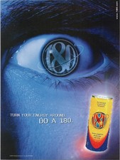 180 Energy Drink 2001 anuncio impreso ori…