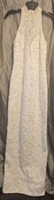 Beautiful Vintage Wedding/Bridal/Formal Dress With Intricate Beading Size 6