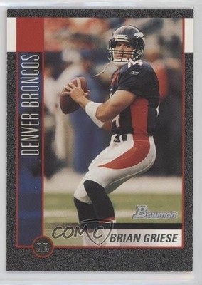 2002 Bowman Chrome X-Fractor 71/250 Brian Griese #66 3c7