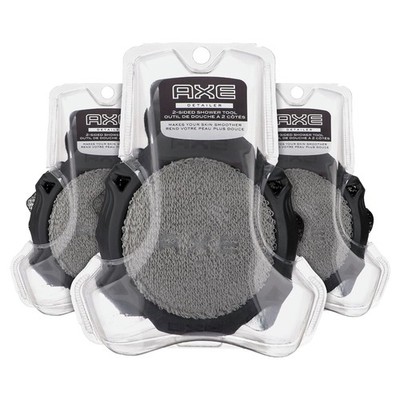 AXE Modern Shower Tool Skin Cleanser for Smoother 1 Count (Pack of 3), Black 