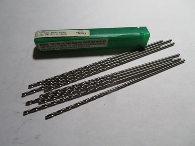 9 pcs PTD Precision Twist Drill #51 Extra Length Bright Finish 52051 FRANCE