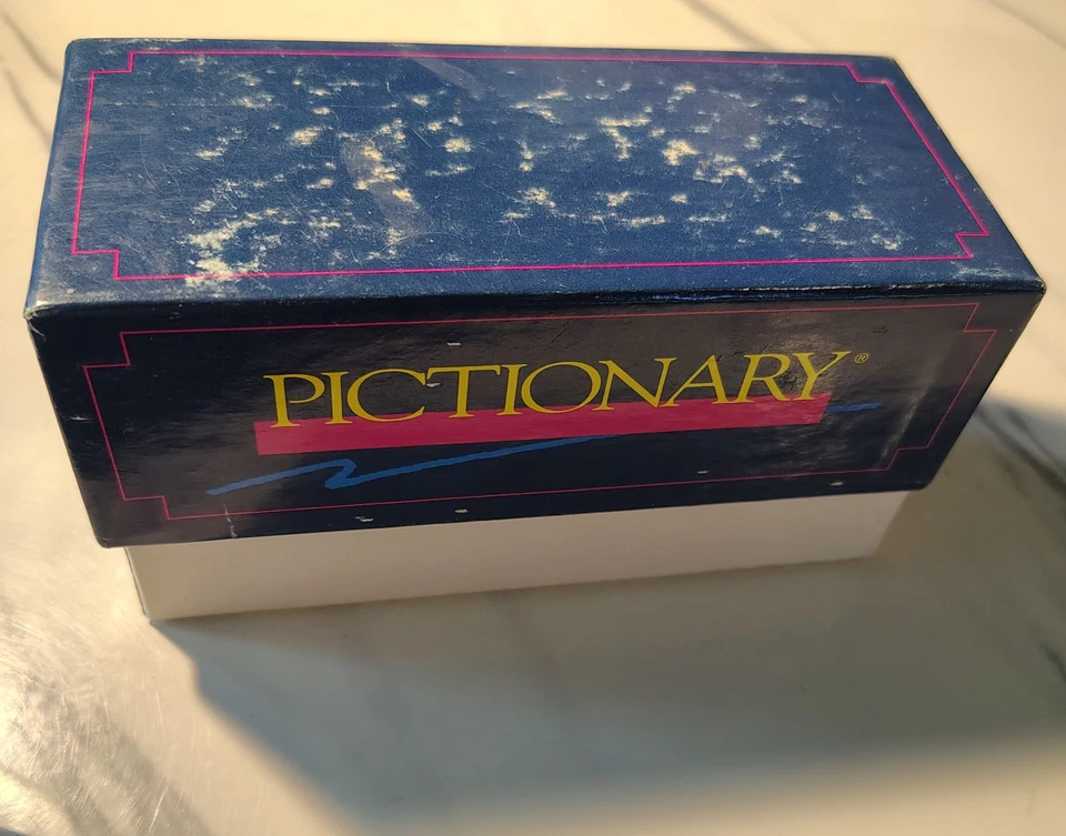 Pictionary Vintage Blue Box Replacement Drawing Cards BOARD GAME CARDS - Image 3 of 3