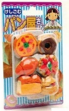 New Japanese Iwako Bakery Take Apart Eraser Set #0440 S-1837