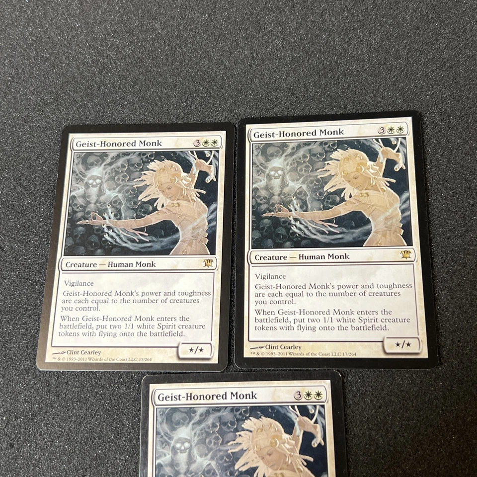 Geist-Honored Monk Magic The Gathering Mtg Rare Innistrad Card 3 - Image 2 of 4