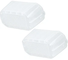 (2 Pcs) JJC Flash Bounce Diffuser Cap Box Nikon SB300 SB-N7 SBN7 Speedlight 