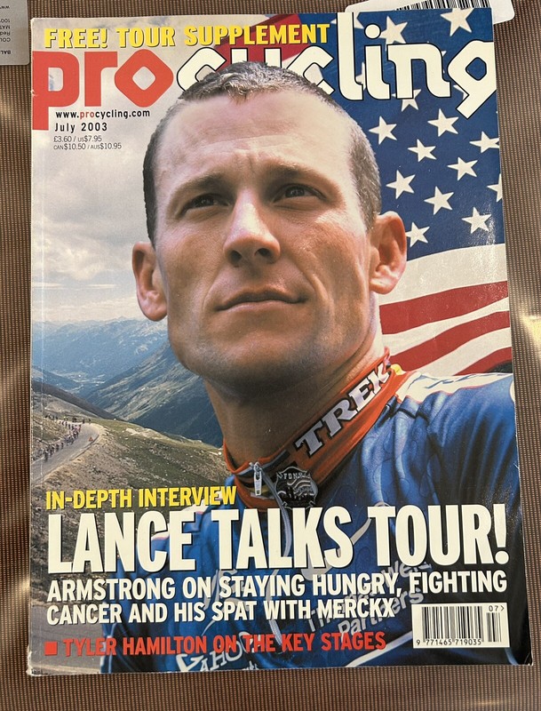 PROCYCLING MAGAZINE July 2003 Out Of Print. Printed In The UK  Issue No 51