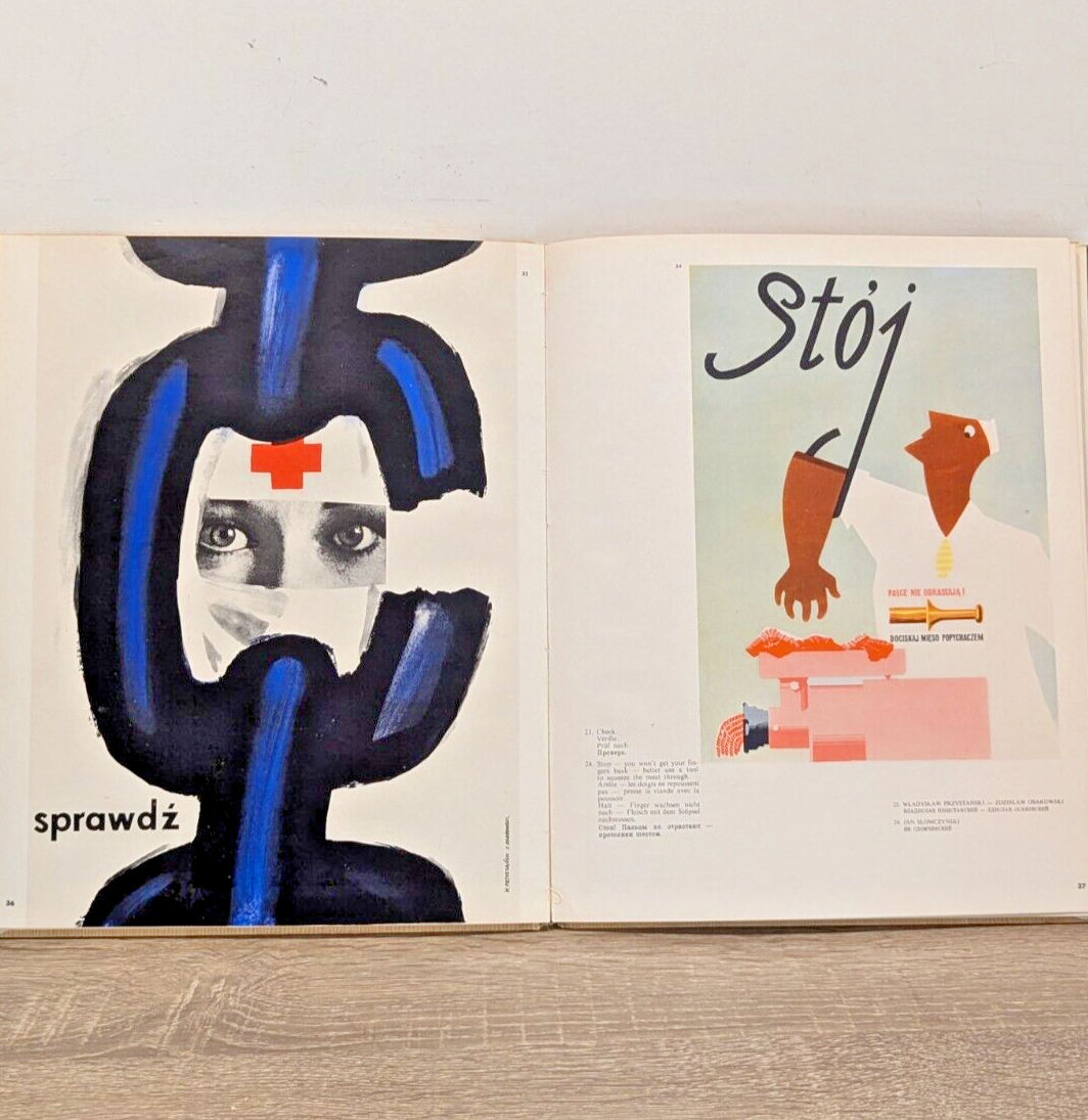 1964 Polish Poster Album: Political Movie Theater Travel Design - Polski Plakat