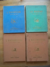 Tintin lot de 4 albums Chromos Hergé Collection Voir et Savoir années 50