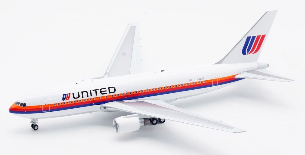 Inflight IF762UA0123 United Airlines B767-200 N611UA Diecast