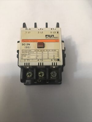 Contacteur Magnétique FUJI ELECTRIC SC-3N(65) SC65AA Occasion - Avec Garantie Et Livraison Gratuite