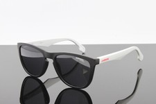 Carrera Sunglasses Women's Cat eye 5042S 003 Matte Black White 55mm Grey Lens