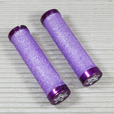 Supacaz Diamond Kush Griffe - Neon Purple Purple Klemme - zum Klemmen am Lenker 