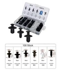 100Pcs Car Fastener Clips Expanding Rivet Interior Trim Panel Set