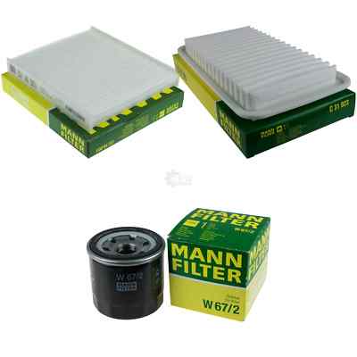 MANN-FILTER Inspektionspaket Filtersatz für Daihatsu Cuore VI 1.0 Trevis