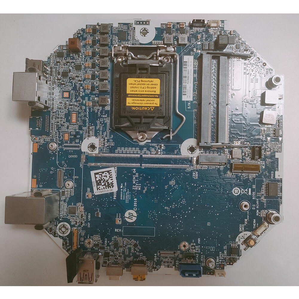 For HP Z2 G4 Mini Workstation Motherboard L13218-001 L13218-601