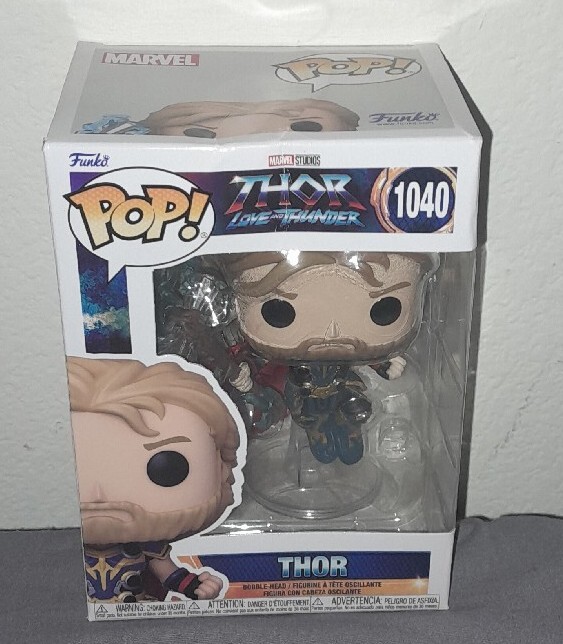 Funko Pop Marvel Thor Love And Thunder 1040 Bobblehead 2022 Mcu