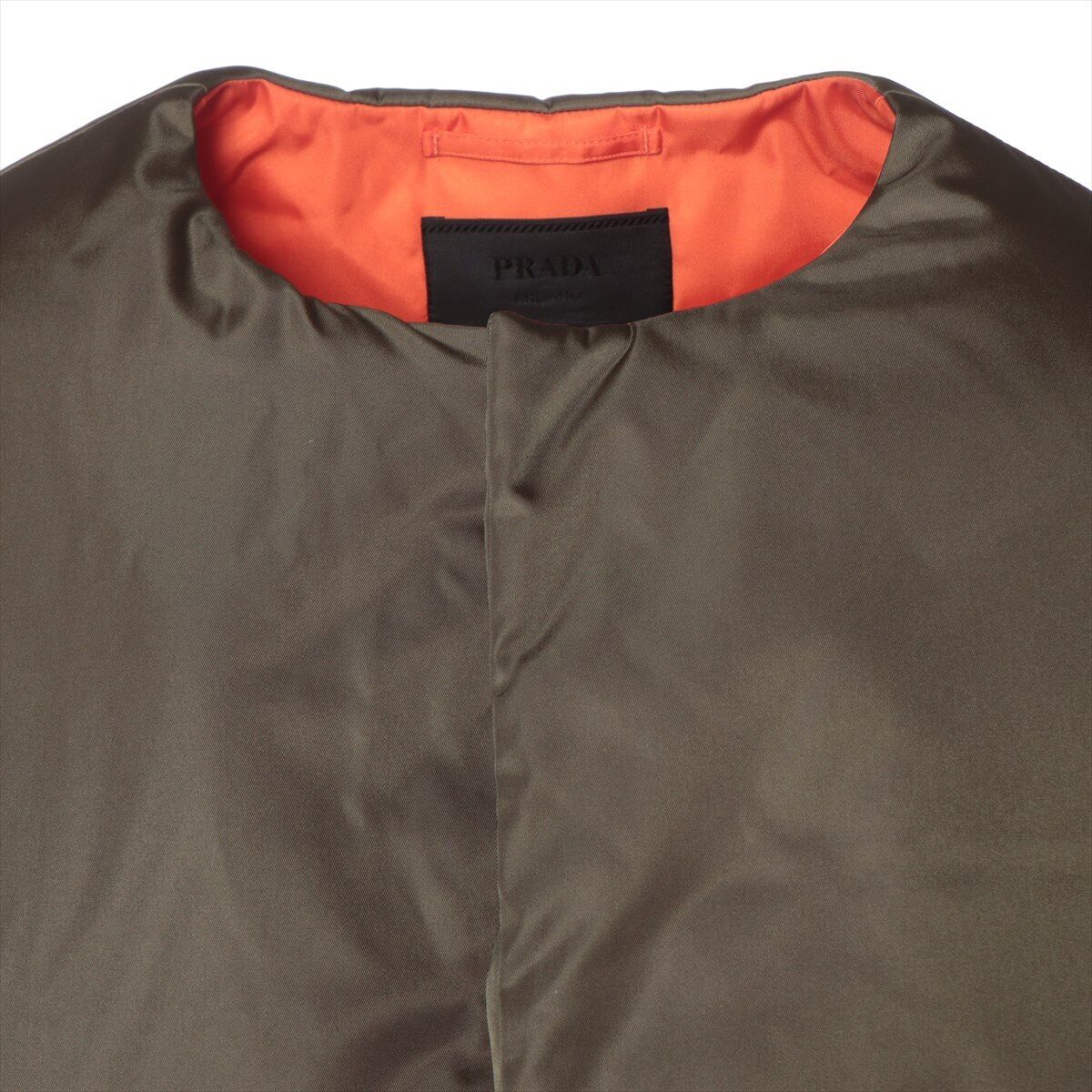 Prada 23AW Nylon Jacket XS Men's Khaki RE-NYLON reversible Prada 23AW Nylon Jacket XS Men's Khaki RE-NYLON reversible