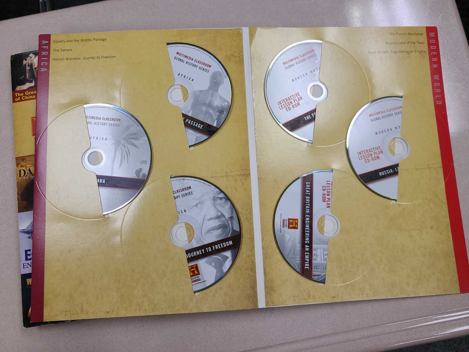 History Channel Education 21 Documentaries World History DVD Set