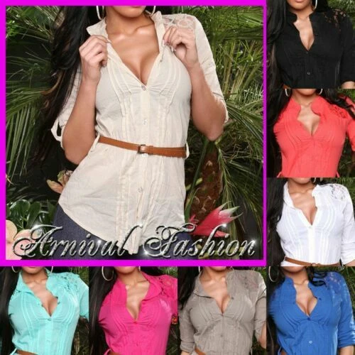 Cotton Long Sleeve Tops for Women