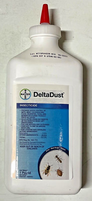 BAYER DELTA DUST 1lb, Insect Control Silverfish Bedbugs Bees Roaches,Ants & More