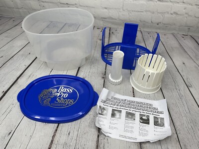 Bass Pro Shops Uncle Bucks Breaded Bowl & Onion Blossum Maker Set VGC!