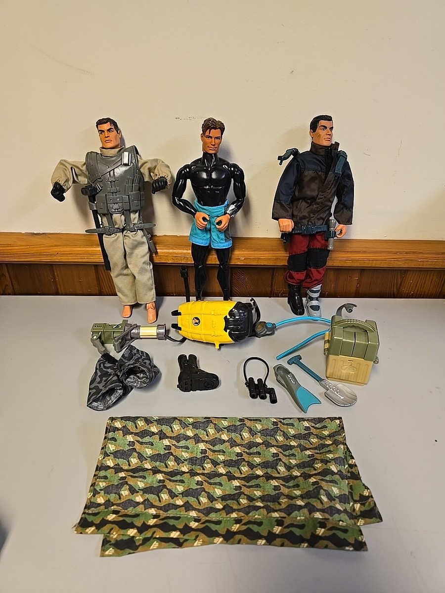 Figurine Max Steel Blade Patrol – Mattel 1998 – Style Action Man – Occasion