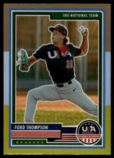 2023 Panini Stars & Stripes Bronze, Silver, Gold #17 Ford Thompson Rookie Team