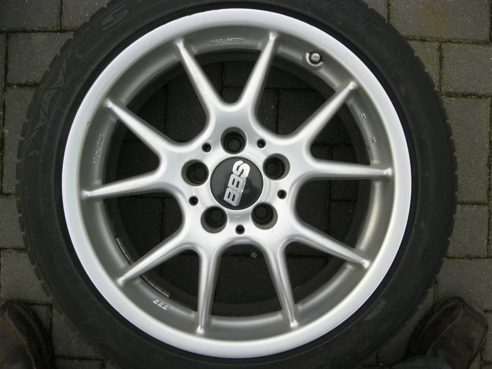 Alufelgen Sommerräder BBS 8Jx17 ET35 225/45ZR17 94W Mercedes  - Bild 4 von 4