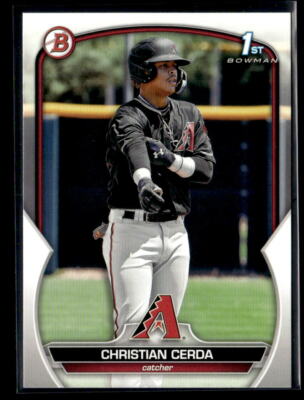 2023 Bowman #BP-56 Christian Cerda Prospects Rookie