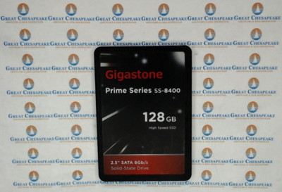 Gigastone Prime Series SS-8400 Solid State Drive! 128GB 6Gb/s Tested!