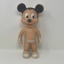 Vintage Mickey Mouse The Sun Rubber Company Toy Walt Disney Prod. 10.25" Tall