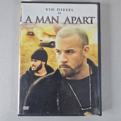 A Man Apart (DVD, 2003) Damaged Blockbuster Case