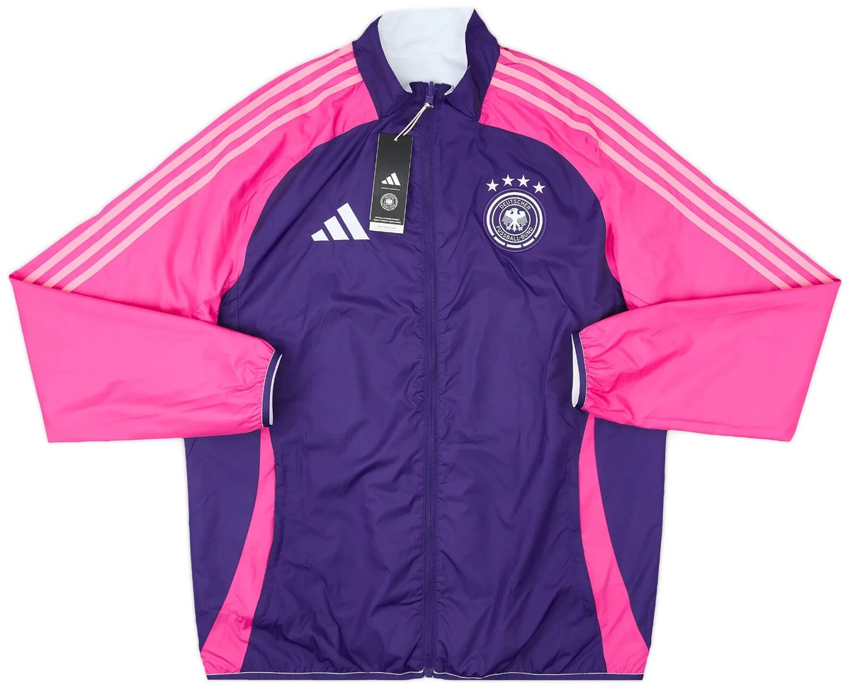 2024/25 Germany Reversible Anthem Jacket adidas [IX0405] MSRP $110