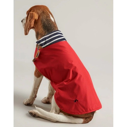 Joules Red Water Resistant Dog Coat Size XL Lightweight eBay